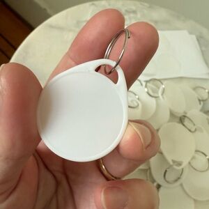 Key Tags w/ key rings and labels